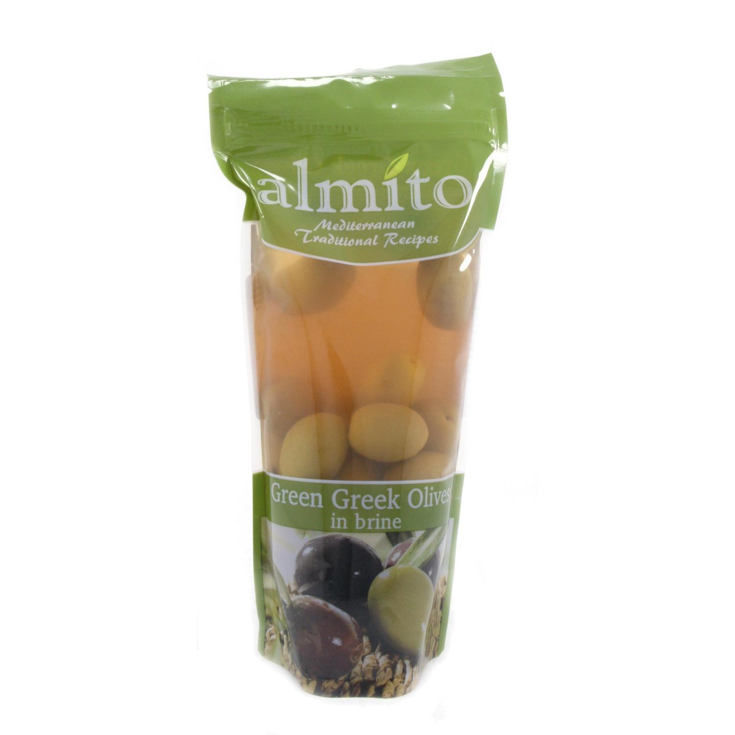 Оливки Almito зеленые с косточкой