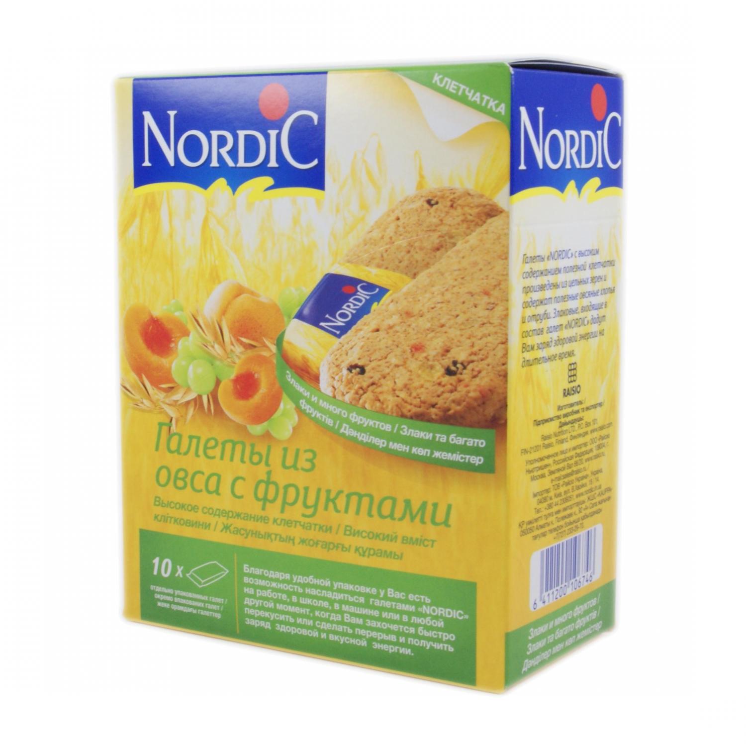 Галеты Nordic из злаков с фруктами купить в Киеве | FOZZY