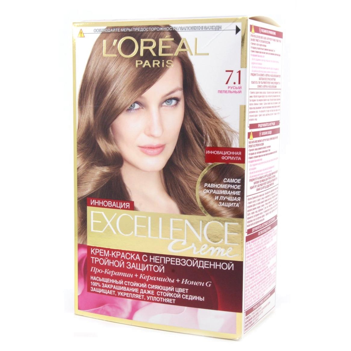 L`Oreal Excellence краска для волос тон 7.1