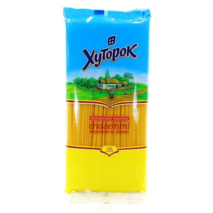 Макаронные изделия Хуторок Спагетти