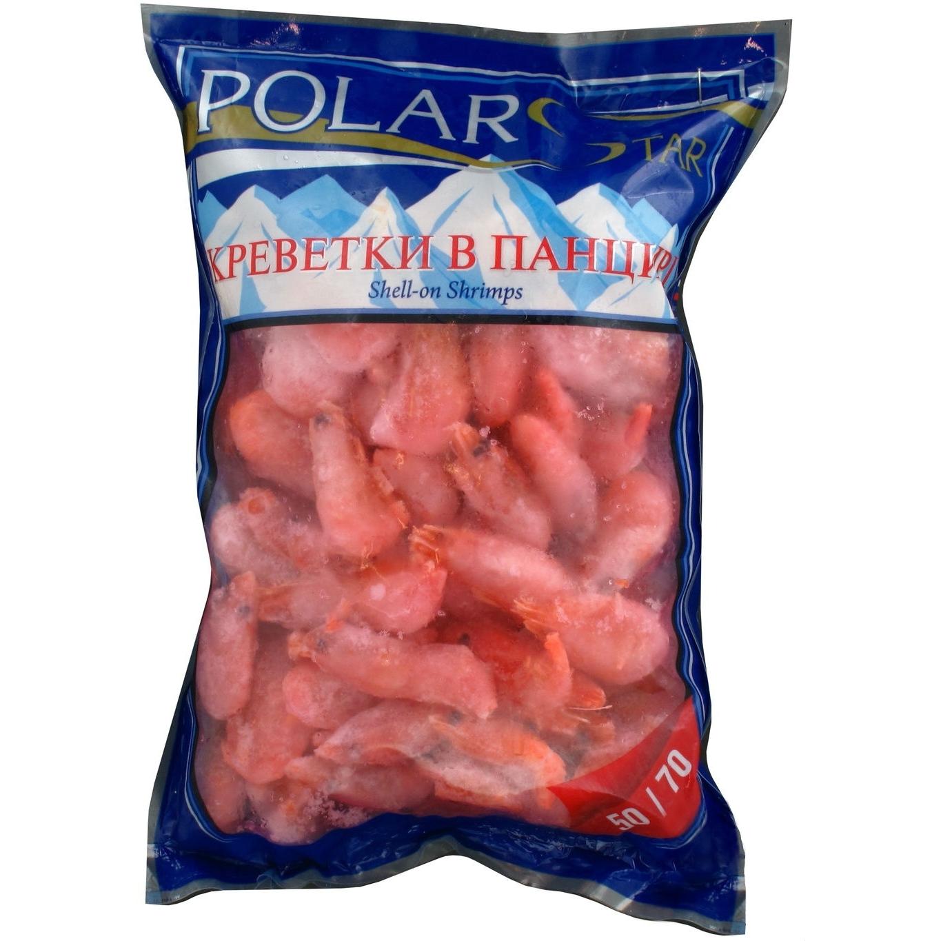 Креветки Polar Star вареные в панцире 50/70 в Киеве с доставкой по ...
