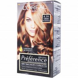 Краска для волос  L`Oreal RECITAL Preference тон 6.35