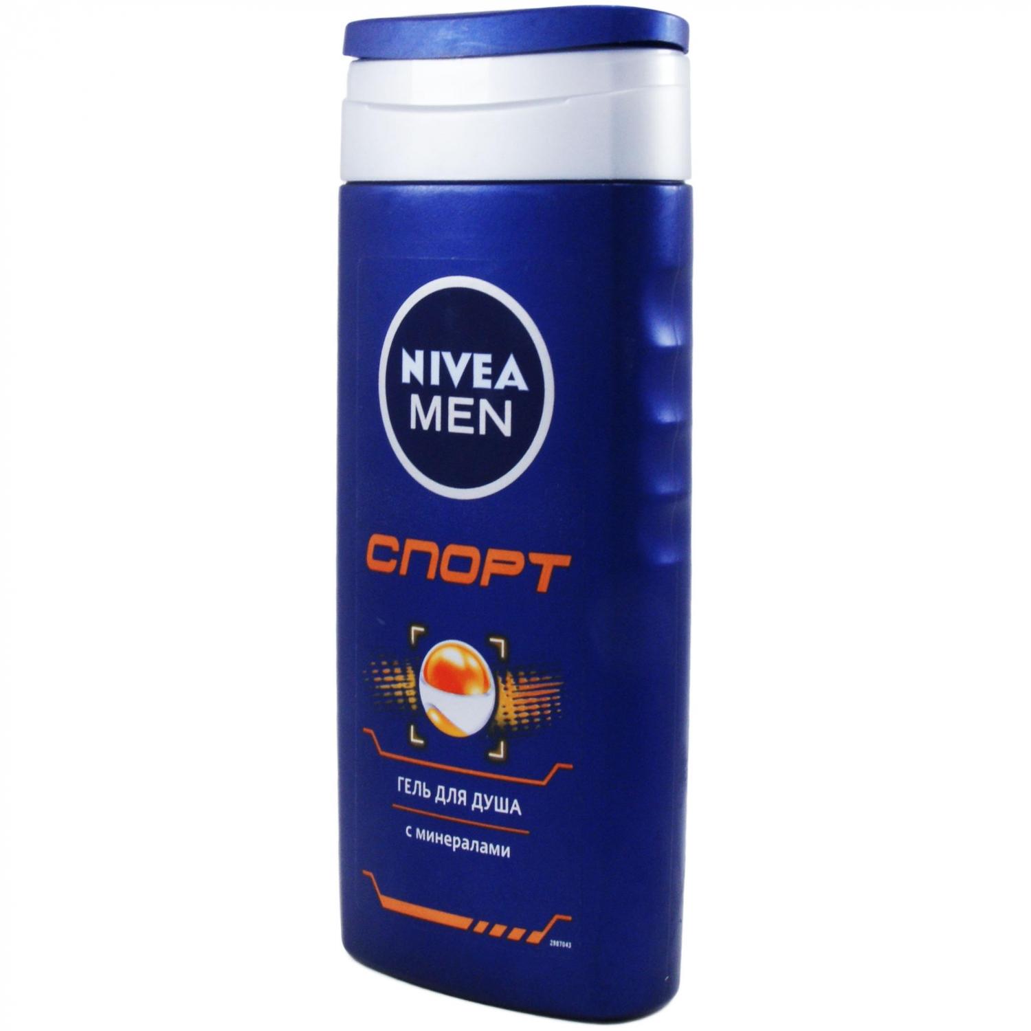 Гель для душа для мужчин Nivea Спорт