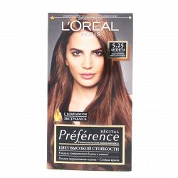 Краска для волос  L`Oreal RECITAL Preference тон 5.25