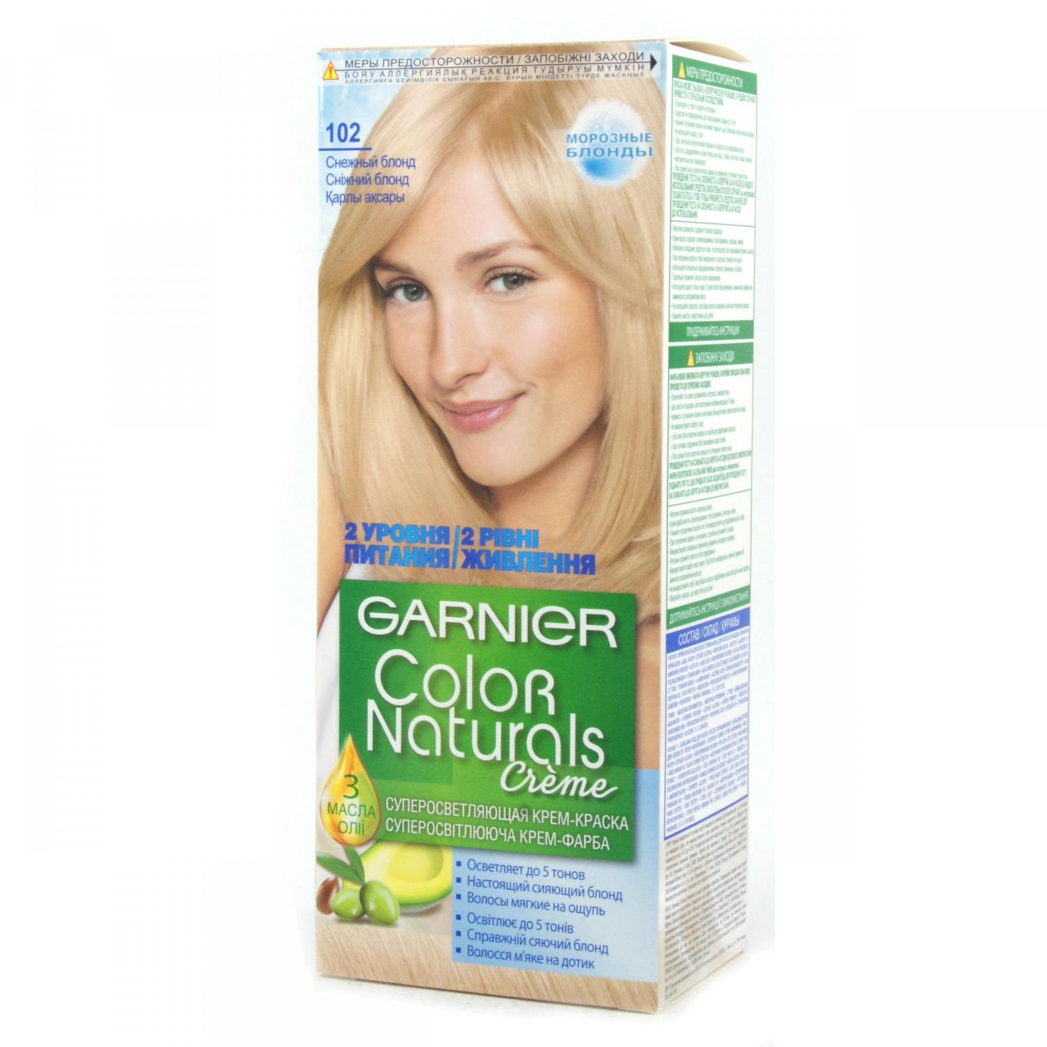 Краска для волос Garnier Color Naturals тон 102