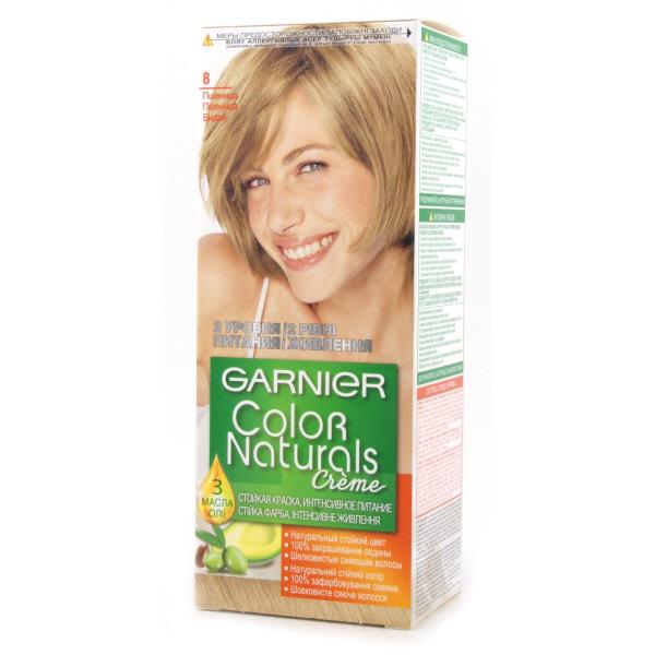 Краска для волос Garnier Color Naturals тон 8 