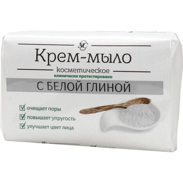Крем-мыло Невская косметика с белой глиной
