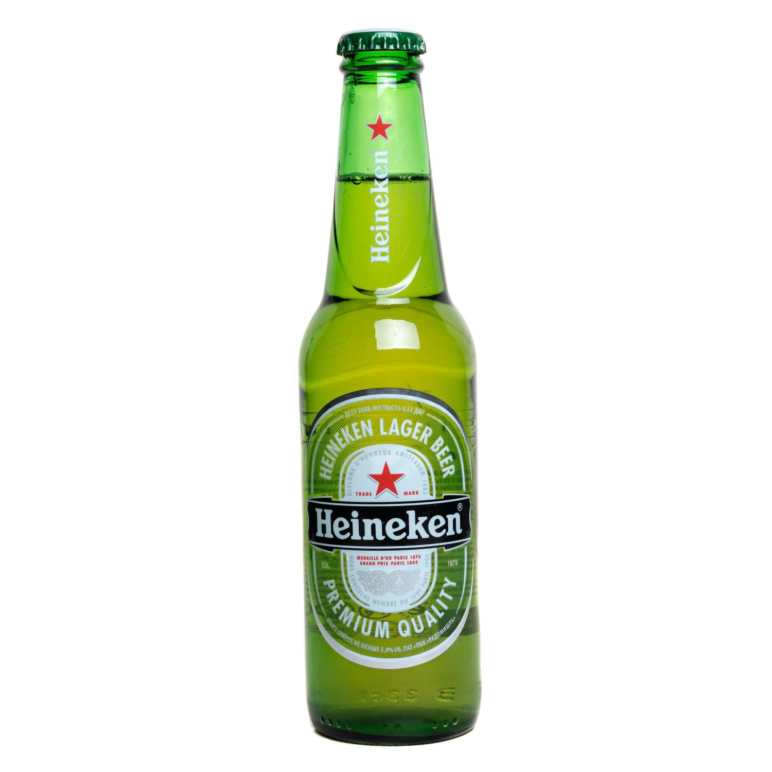 Пиво Heineken світле в Києві з доставкою за доступними цінами