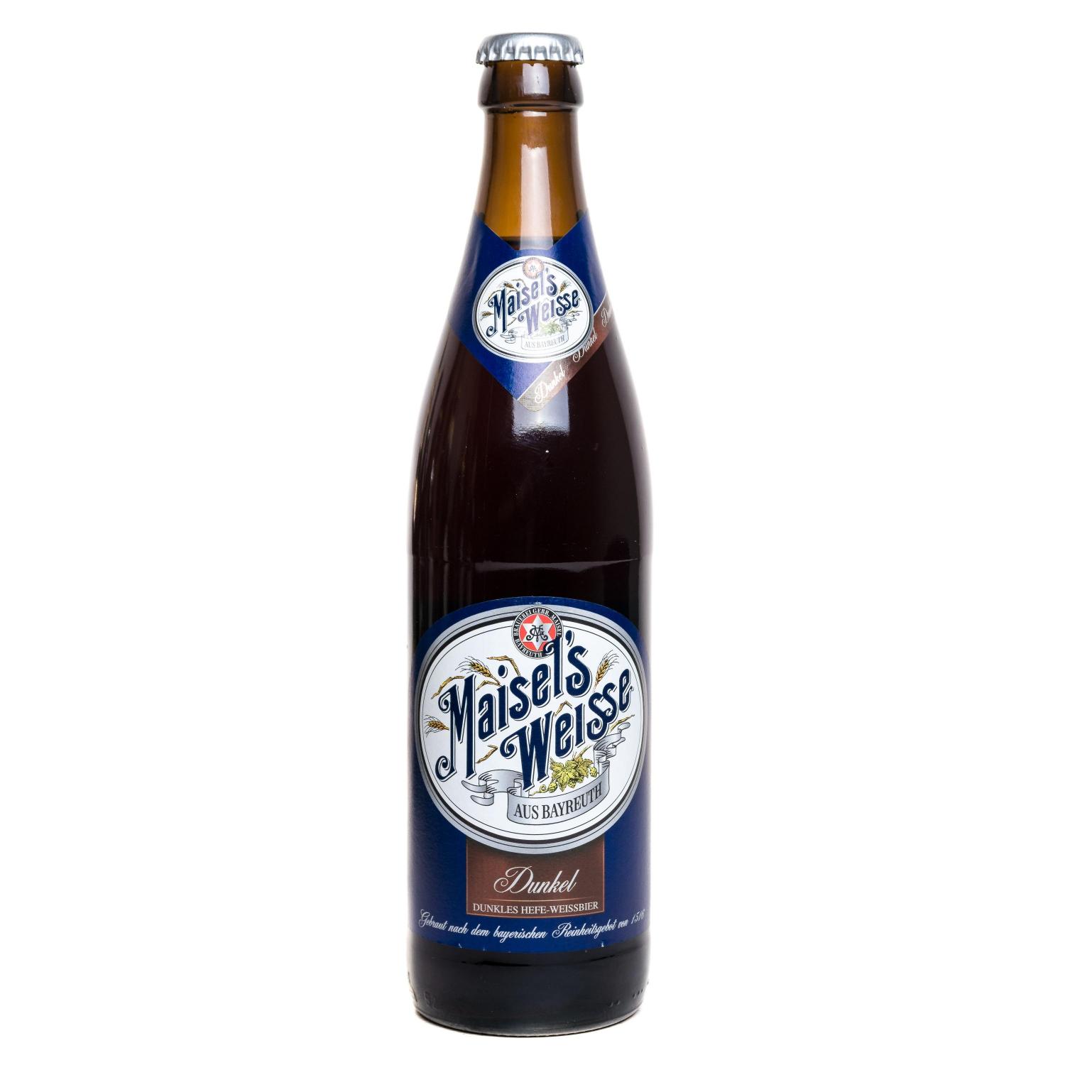 Пиво Maisel`s Weisse Dunkel солодовое темное