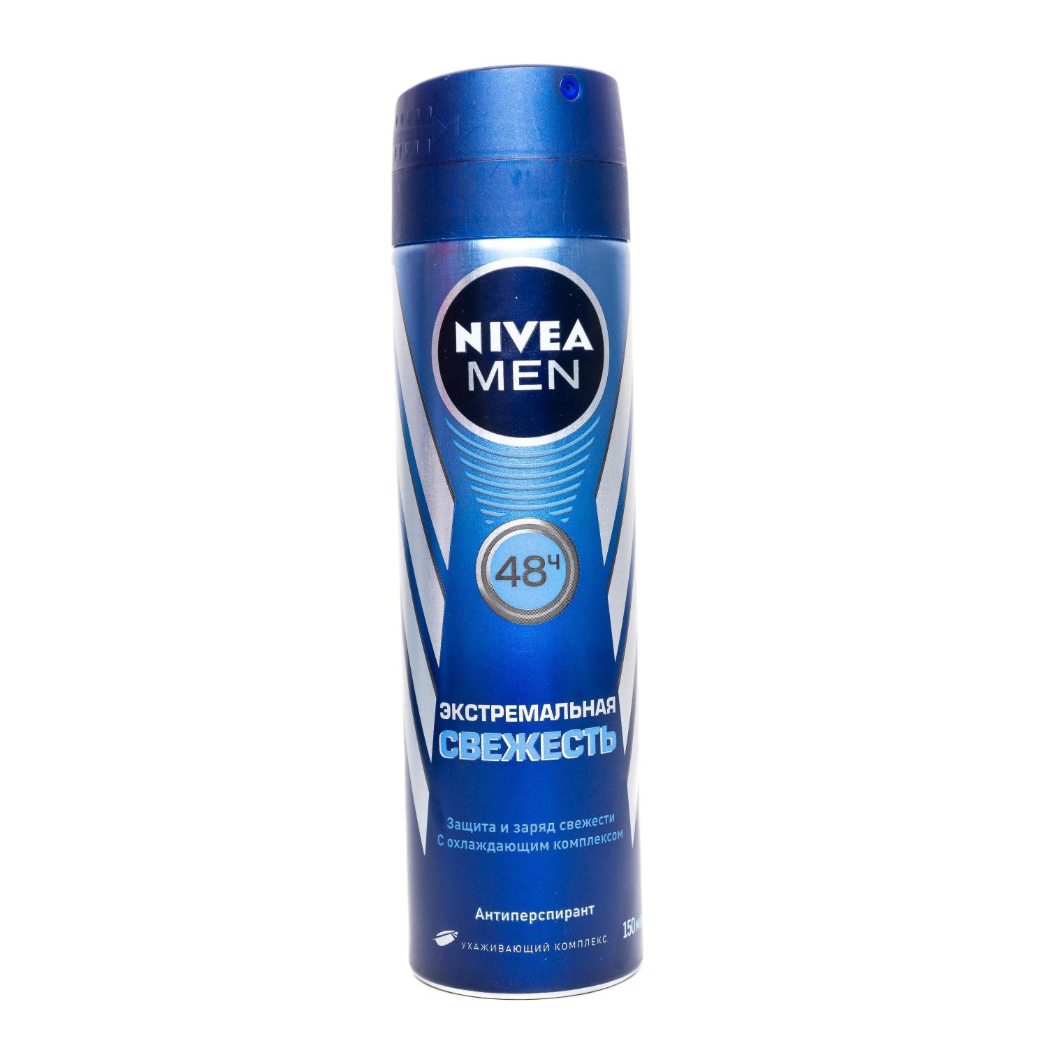 Дезодорант-спрей Nivea Men Экстремальная Свежесть антиперспирант