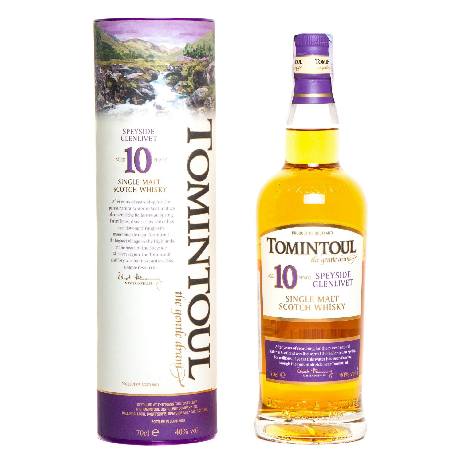 Виски Tomintoul Single Malt 10 лет