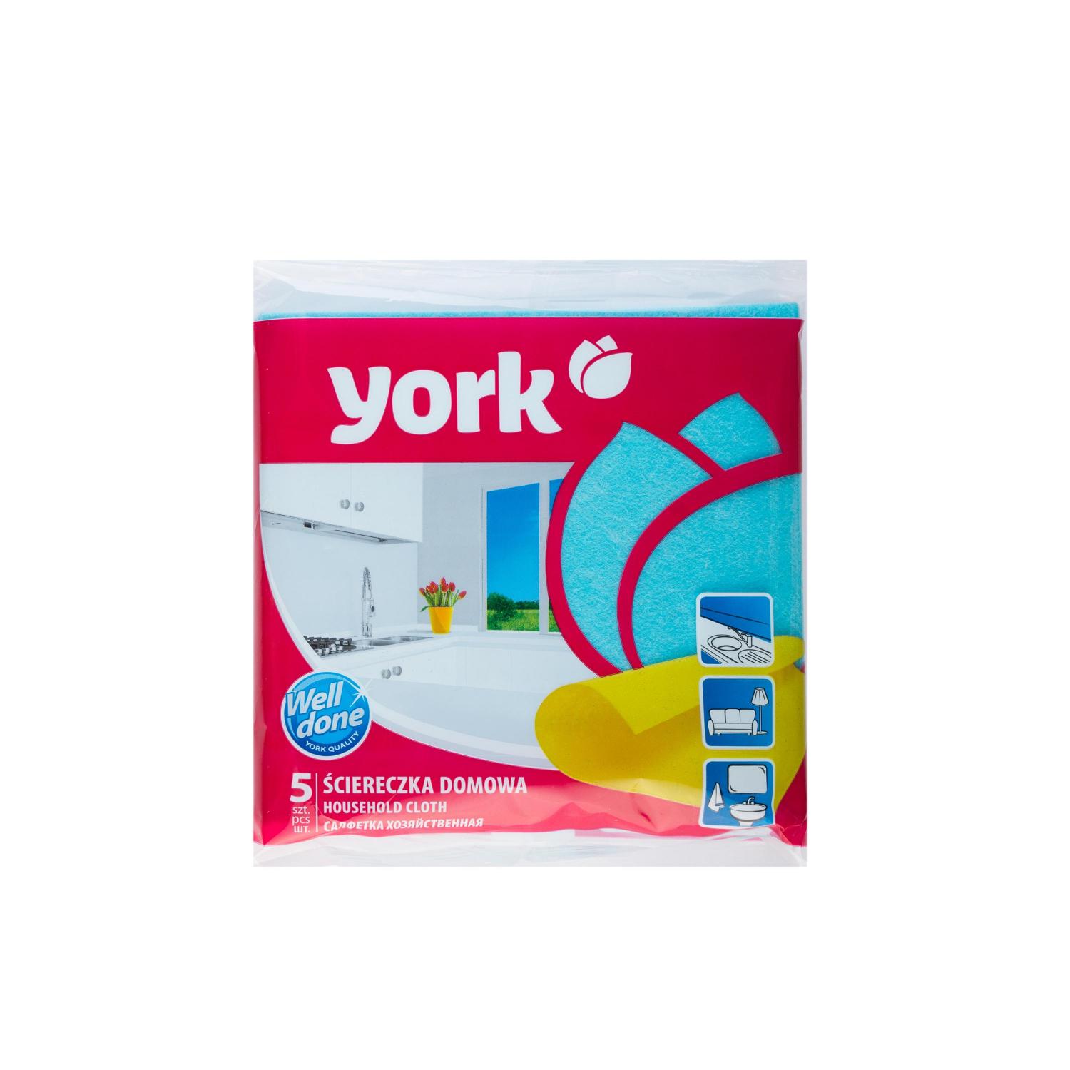 Тряпка для уборки дома York 5шт