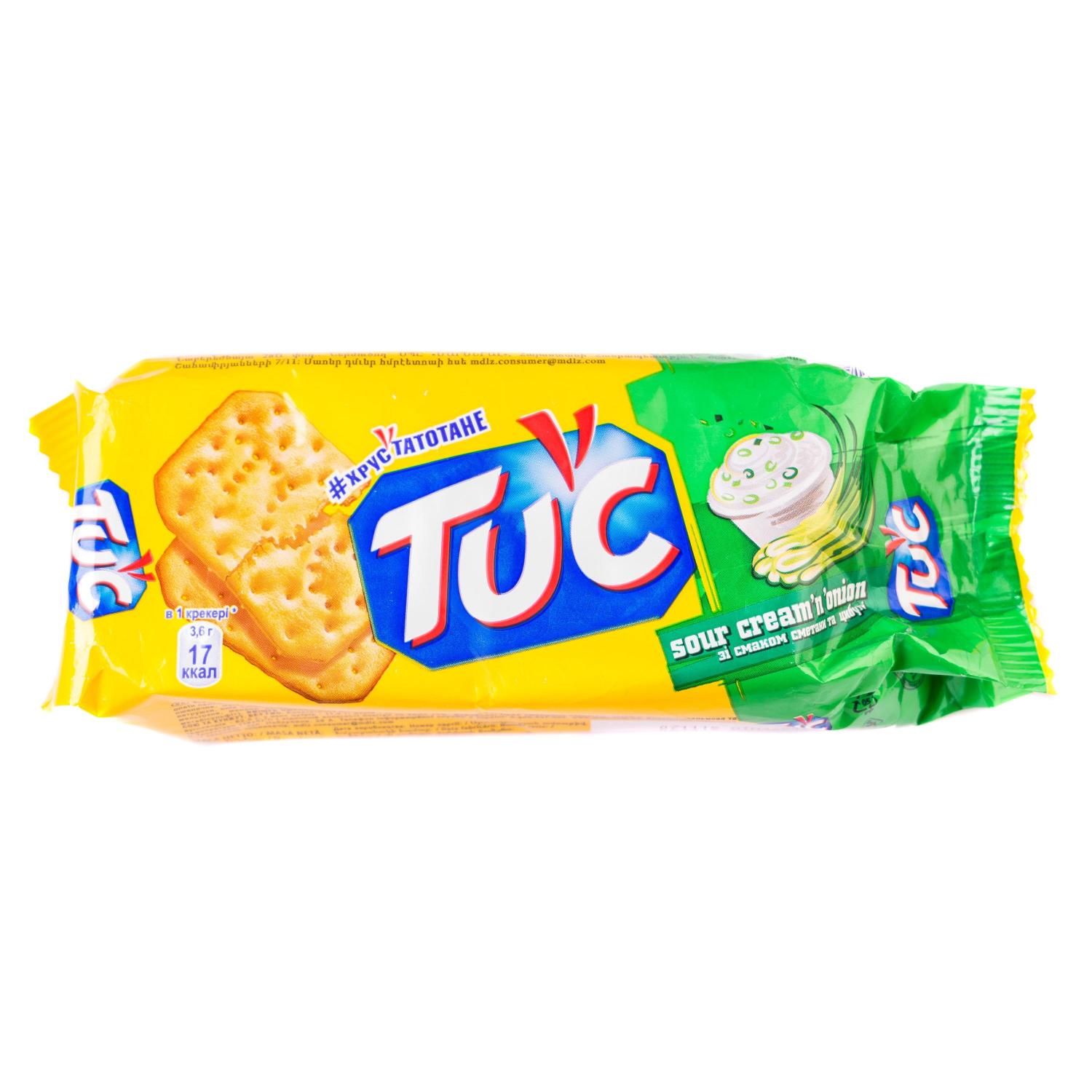Крекер Tuc соленый со сметаной и луком