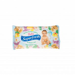 Салфетка влажная Superfresh для детей и мам