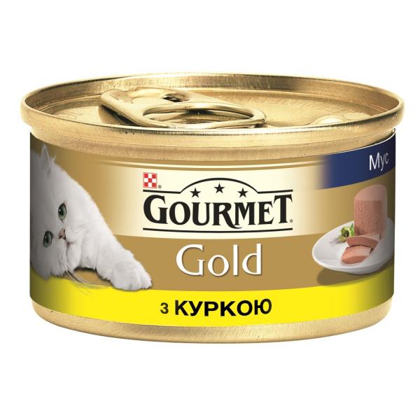 Корм Gourmet Gold паштет из курицы