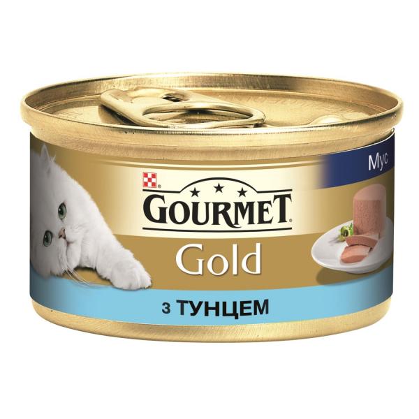 Корм Gourmet Gold паштет с тунцом