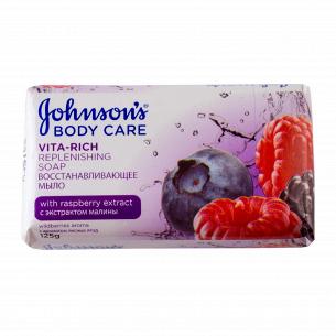 Мыло Johnson`s с экстрактом малины