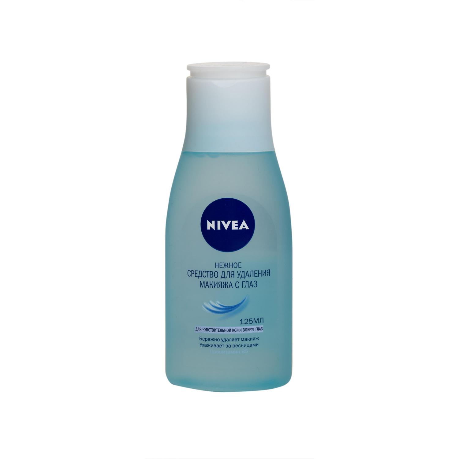 Средство для снятия макияжа с глаз Nivea нежное