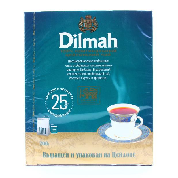Чай Dilmah Премиум с ярлыком