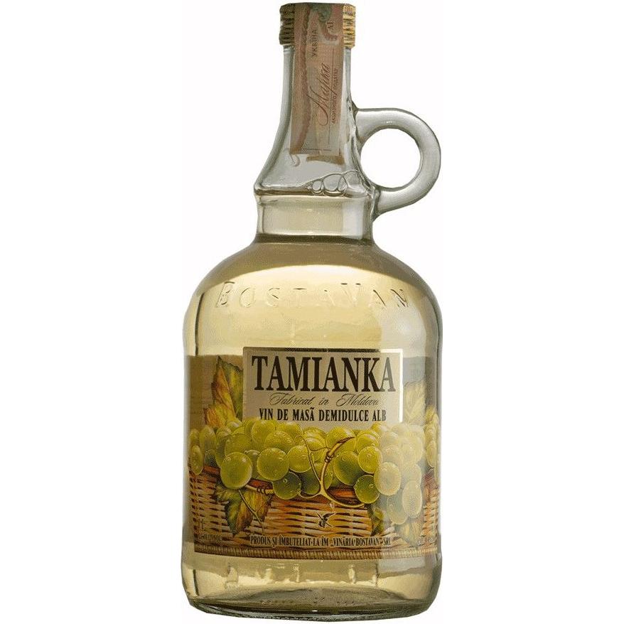 Вино Bostavan Tamianka белое полусладкое