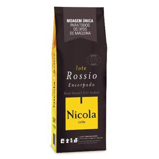 Кофе молотый Nicola Blend Rossio жареный натуральный