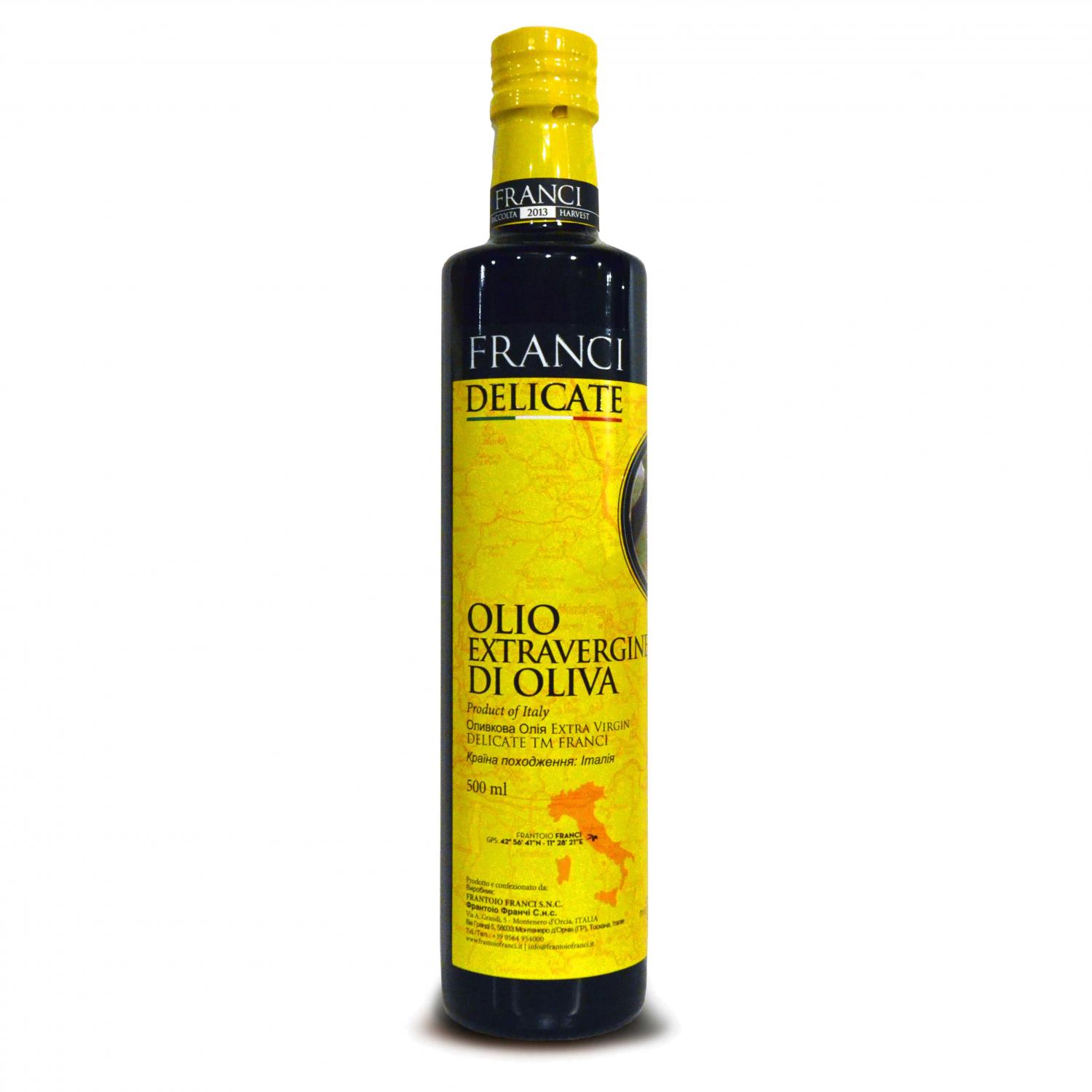 Масло оливковое Franci Extra Virgin Delicate