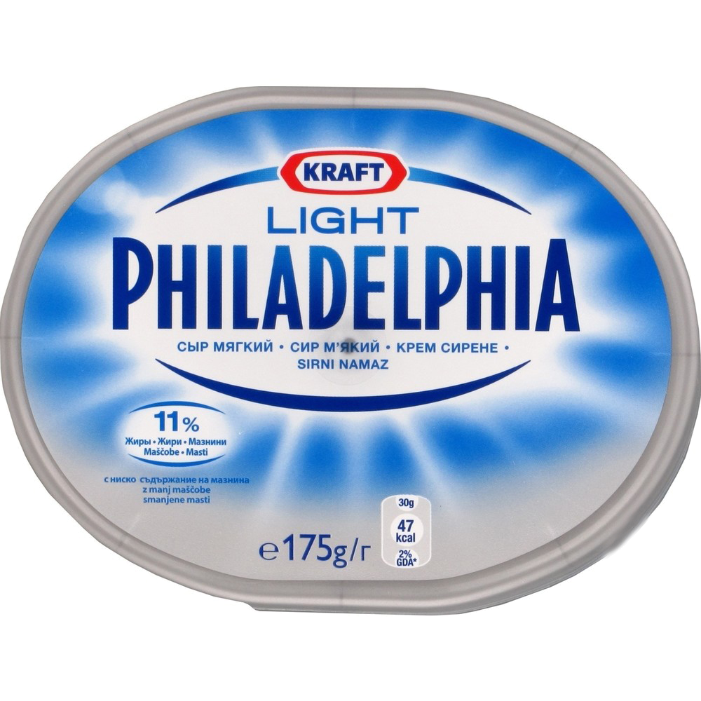 Сыр Philadelphia лёгкий
