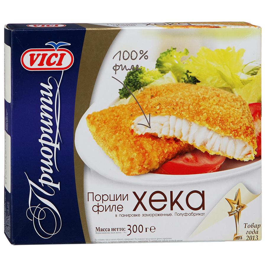 Хек VICI Пріоріті порції філе в паніровці в Києві з доставкою за ...