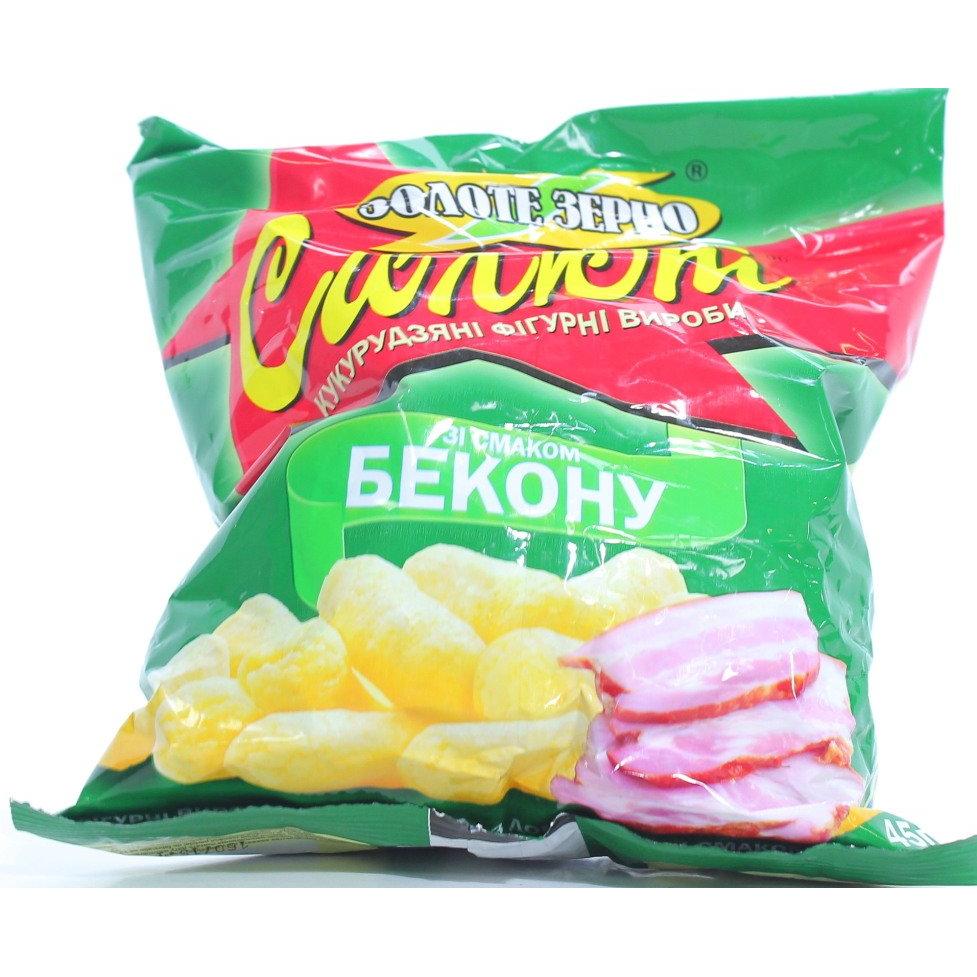 Фигурные изделия Золотое Зерно Салют с беконом