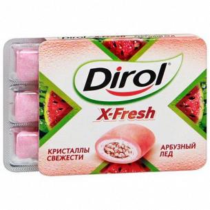 Резинка жевательная Dirol X-Fresh свежесть арбуза
