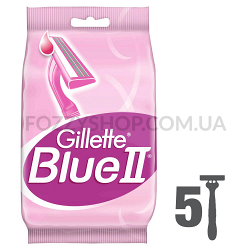 Бритвы одноразовые для женщин Gillette Blue 2 (5 шт)