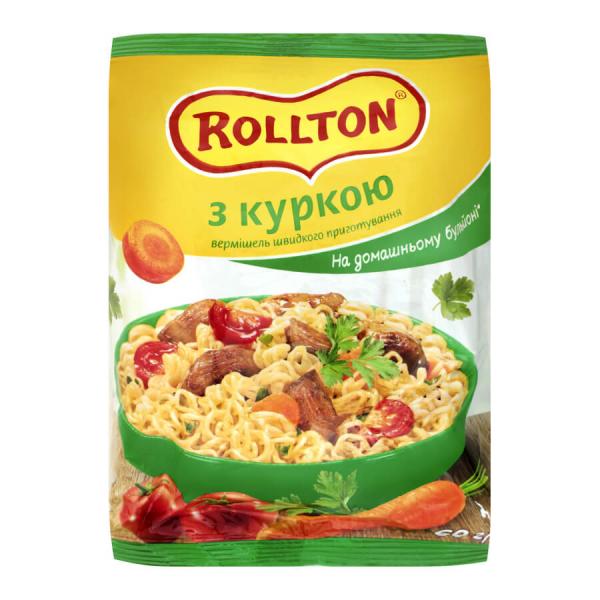 Вермишель Роллтон на домашнем бульоне с курицей в Днепре и пригороде ...