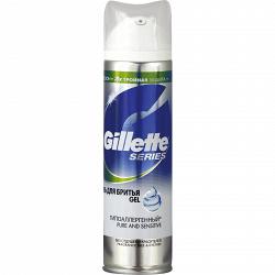 Гель для бритья Gillette Pure & Sensitiv Гипоаллергенный 