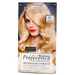 Краска для волос  L`Oreal RECITAL Preference тон 01