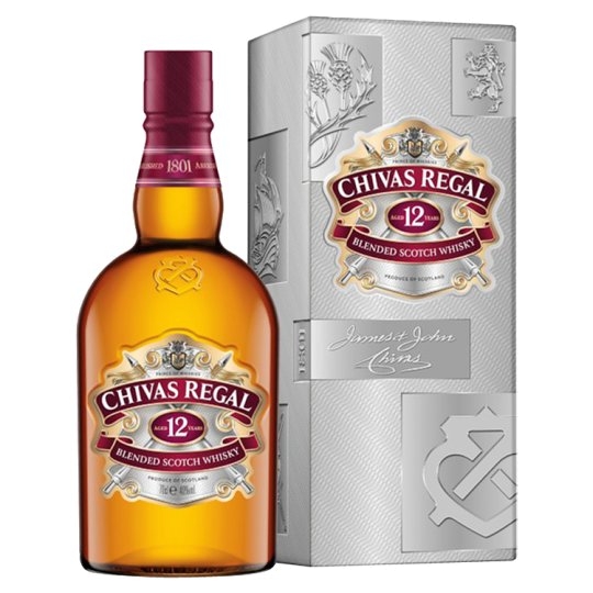 Виски Chivas Regal 12 лет в коробке 
