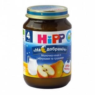 Каша HiPP Молочная с яблоками и грушами