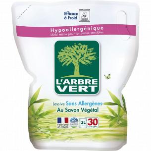 Средство для стирки L`Arbre Vert Растител мыло зап