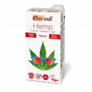 Молоко Ecomil органическое из конопли без сахара