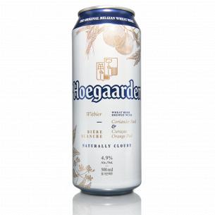 Пиво Hoegaarden White ж/б