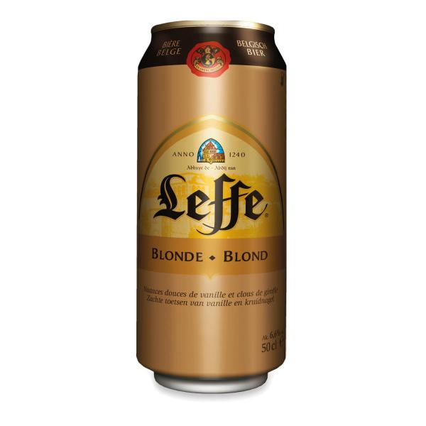 Пиво Leffe Blond светлое ж/б