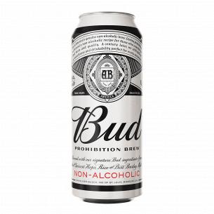 Пиво Bud Prohibition Brew светлое безалкогольное ж/б