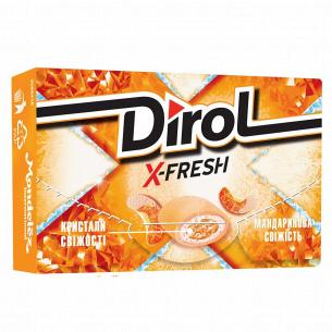 Резинка жевательная Dirol X-Fresh мандариновая свежесть