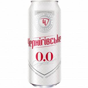 Пиво "Чернігівське" безалкогольное ж/б