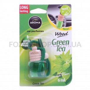 Ароматизатор Aroma Car Wood зеленый чай