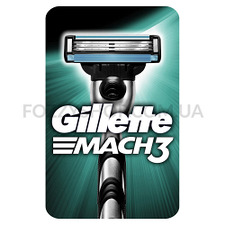 Бритва Gillette Mach 3 с 1 сменным картриджем