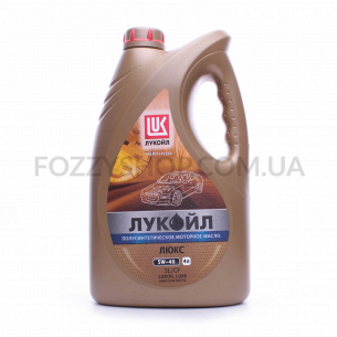 Масло моторное Lukoil Люкс SAE 5W-40 API SL/CF