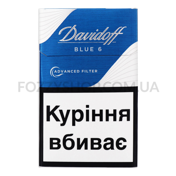 Сигареты Davidoff Advanced Filter Blue 6