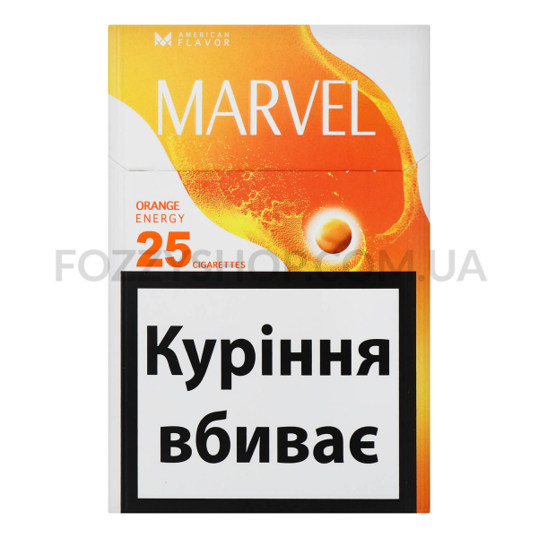 Сигареты Marvel Orange Energy 25