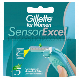 Сменные картриджи Gillette SENSOR Excel (4 шт)
