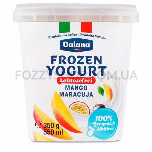 Йогурт Dalana манго-маракуйя, без лактози, заморожений